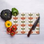 Hermia Tabla de Cortar de Vidrio Templado Multicolor 30 x 40 cm Ckt76 - 3040